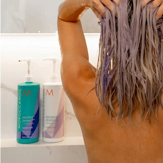Moroccanoil Blonde Perfecting Purple Conditioner 500ml – Anti-Brass & Hydrating