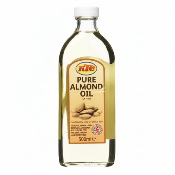 KTC Pure Almond Oil 500ml | Natural Hair & Skin Nourishing Oil