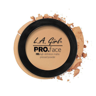la girl pro face high definition matte pressed powder oil control face compact powder for smooth flawless matte finish buildable coverage makeup powder