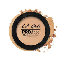 la girl pro face high definition matte pressed powder oil control face compact powder for smooth flawless matte finish buildable coverage makeup powder
