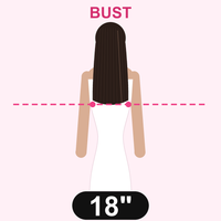 18 inches hair length