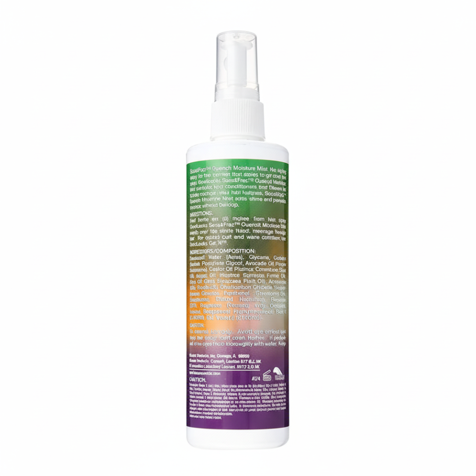 lusters pink shortlooks quench moisture mist hydrating hair spray lightweight refresh soft shiny manageable hair 236ml