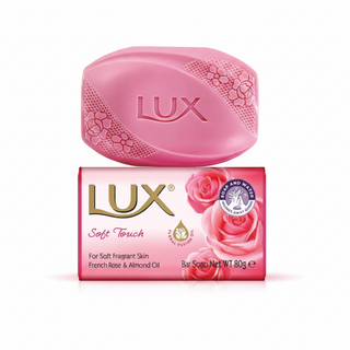 lux pink soap 80g soft smooth fragrant beauty bar floral scent daily cleansing soap for soft and refreshed skin