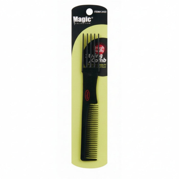 magic collection plastic lift comb 2433 hair volume styling comb for instant lift fullness body and professional hair styling tool for everyday use