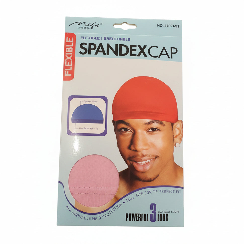 magic collection spandex cap 4702 stretch wig cap hair protection styling base cap