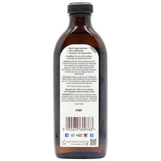 Mamado Natural Papaya Oil 150ml | Nourishing Oil for Skin, Hair & Scalp Care