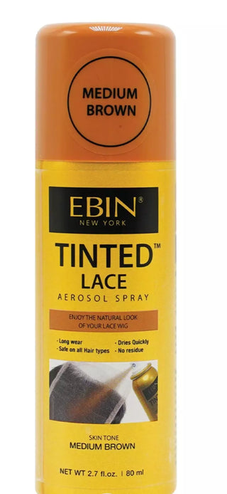 EBIN Tinted Lace Aerosol Spray - 80ml/2.7fl.oz
