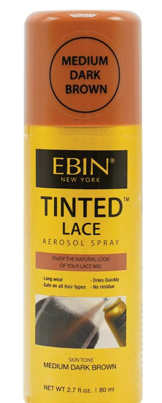 EBIN Tinted Lace Aerosol Spray - 80ml/2.7fl.oz