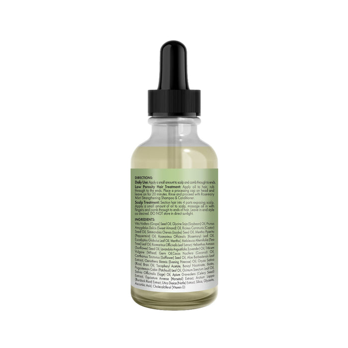 Mielle Rosemary Mint Light Scalp & Hair Oil 59ml | Strengthening & Nourishing