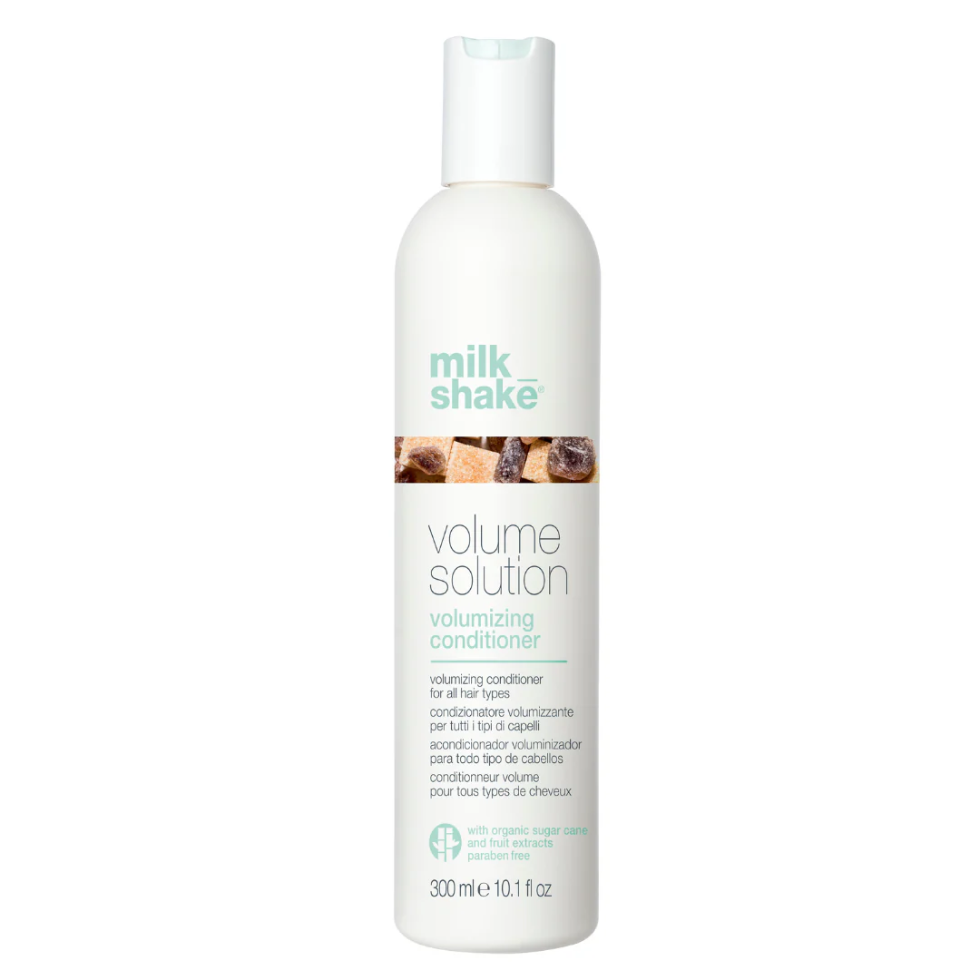 milk shake volume solution volumizing conditioner 300ml lightweight conditioner for fine hair adds volume body softness and detangling care with milk proteins and botanical extracts