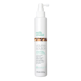 milk shake volumizing styling spray 175ml root lift hair spray for fine and lifeless hair adds volume body structure support and long lasting flexible hold styling product