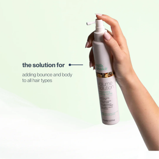 milk shake volumizing styling spray 175ml root lift hair spray for fine and lifeless hair adds volume body structure support and long lasting flexible hold styling product