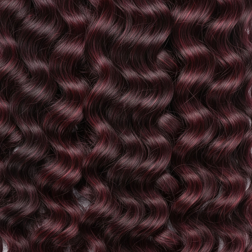 Dressmaker virgin Brazilian boho braids deep bulk 18 inch human hair for braided hairstyles and bohemian looks**