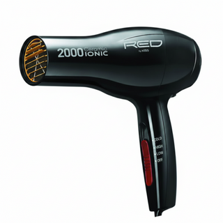 red by kiss 2000 ceramic ionic hair dryer frizz control blow dryer 2000w fast drying salon styling tool