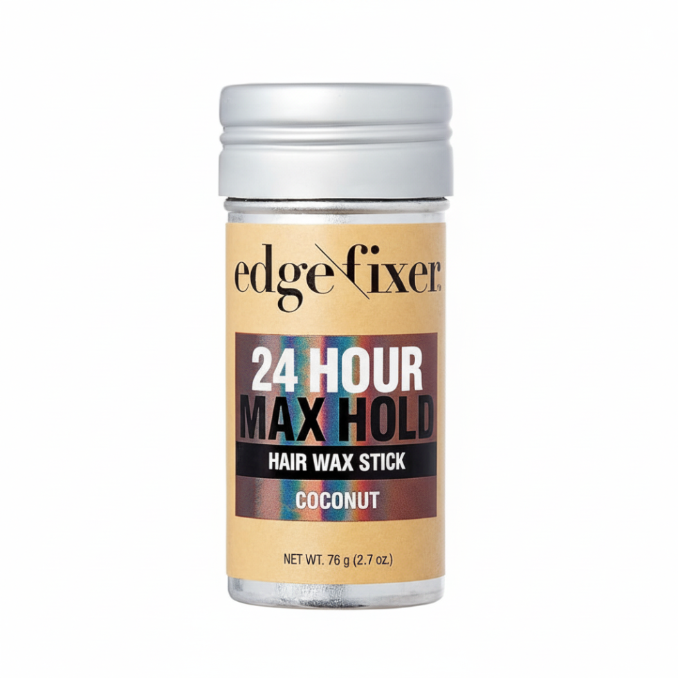 red by kiss edge fixer 24hr max hold hair wax stick coconut 2.7oz smooth edge control frizz styling