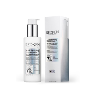 redken acidic bonding concentrate 24 7 night and day serum 100ml bond repair treatment for damaged color treated hair hydration frizz control strengthening leave in hair care serum with lavender fragrance