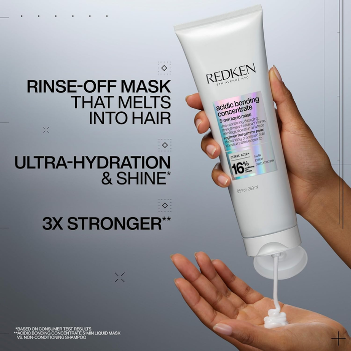 Redken Acidic Bonding Concentrate 5 Minute Mask 250ml | Deep Repair Care