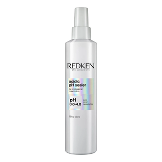 redken acidic bonding concentrate ph sealer 250ml professional hair treatment for damaged over processed hair seals cuticle strengthens bonds improves shine softness and resilience with acidic ph technology