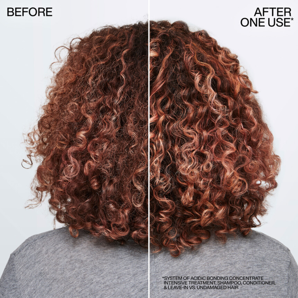 redken acidic bonding concentrate shampoo sulfate free bond repair shampoo for damaged hair strengthening conditioning smoothing color treated hair care with citric acid technology