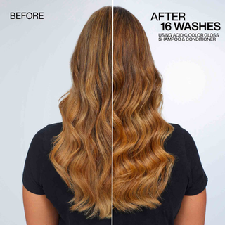 redken acidic color gloss activated glass gloss treatment 237ml weekly glossing treatment for color treated hair enhances shine smooths cuticle protects color vibrancy and leaves hair silky soft and glossy