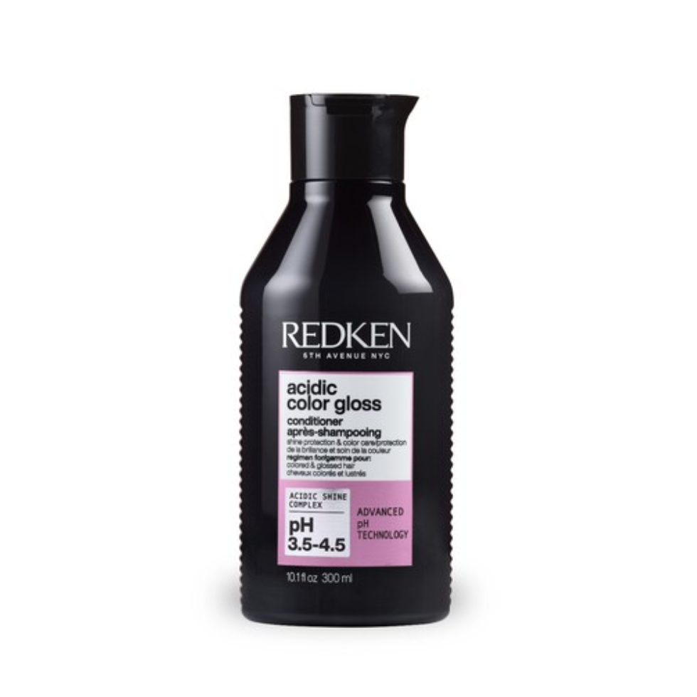 redken acidic color gloss conditioner 300ml gloss enhancing conditioner for color treated hair provides shine color protection cuticle sealing and deep conditioning for smooth radiant hair