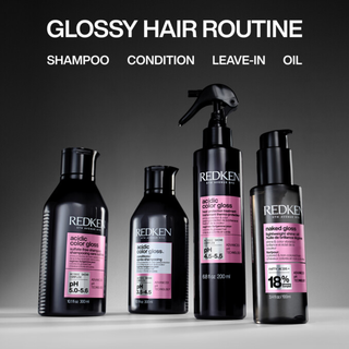 redken acidic color gloss heat protection leave in treatment 200ml heat protectant spray for color treated hair enhances shine boosts hydration detangles hair and protects from heat styling up to 450 degrees fahrenheit