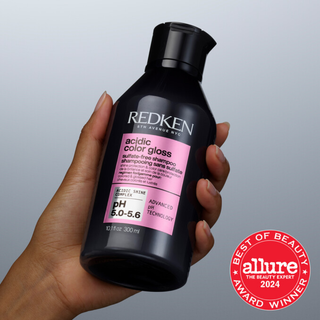 redken acidic color gloss sulfate free shampoo 300ml color protection shampoo for color treated hair enhances shine seals cuticle and gently cleanses for vibrant glossy healthy looking hair