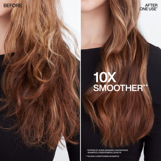 redken acidic perfecting concentrate leave in treatment 150ml bond repair hair treatment with heat protection for damaged hair reduces breakage smooths split ends and protects color treated hair