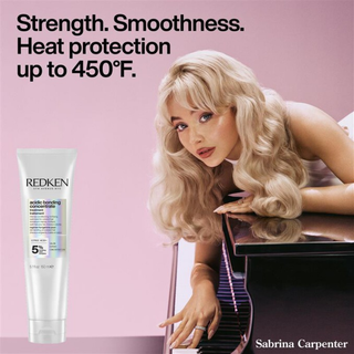 redken acidic perfecting concentrate leave in treatment 150ml bond repair hair treatment with heat protection for damaged hair reduces breakage smooths split ends and protects color treated hair