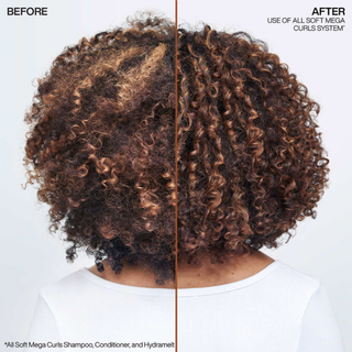 redken all soft mega curls hydrating conditioner 300ml moisturizing conditioner for curly and coily hair helps nourish define hydrate and reduce frizz while improving softness shine and manageability