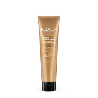redken all soft moisture restore leave in treatment 150ml hydrating hair treatment with hyaluronic acid provides heat protection controls frizz smooths split ends and helps retain moisture for dry brittle hair