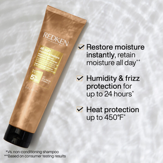 redken all soft moisture restore leave in treatment 150ml hydrating hair treatment with hyaluronic acid provides heat protection controls frizz smooths split ends and helps retain moisture for dry brittle hair