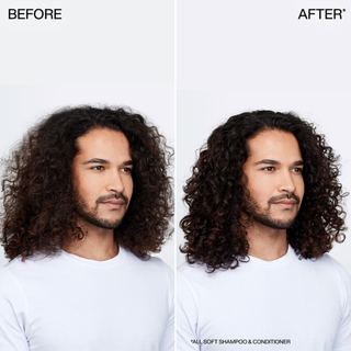 redken all soft moisturising conditioner 300ml hydrating conditioner for dry brittle hair with argan oil helps soften smooth and nourish hair while boosting shine and manageability