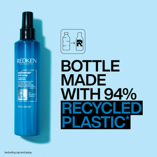 redken extreme anti snap leave in treatment 250ml strengthening hair treatment helps reduce breakage protect against damage smooth cuticles improve shine and support healthier stronger hair for damaged and fragile strands