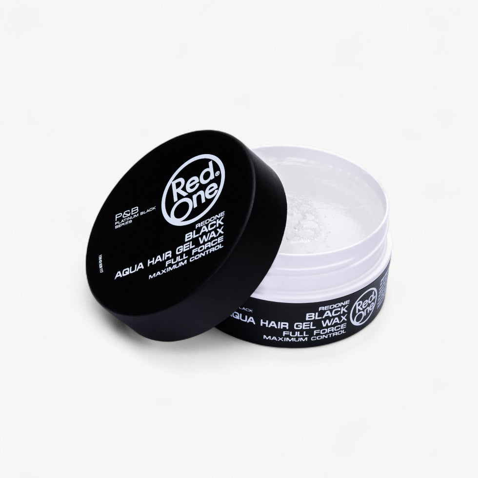 Red One black aqua hair gel wax 150ml full force maximum control strong hold styling wax