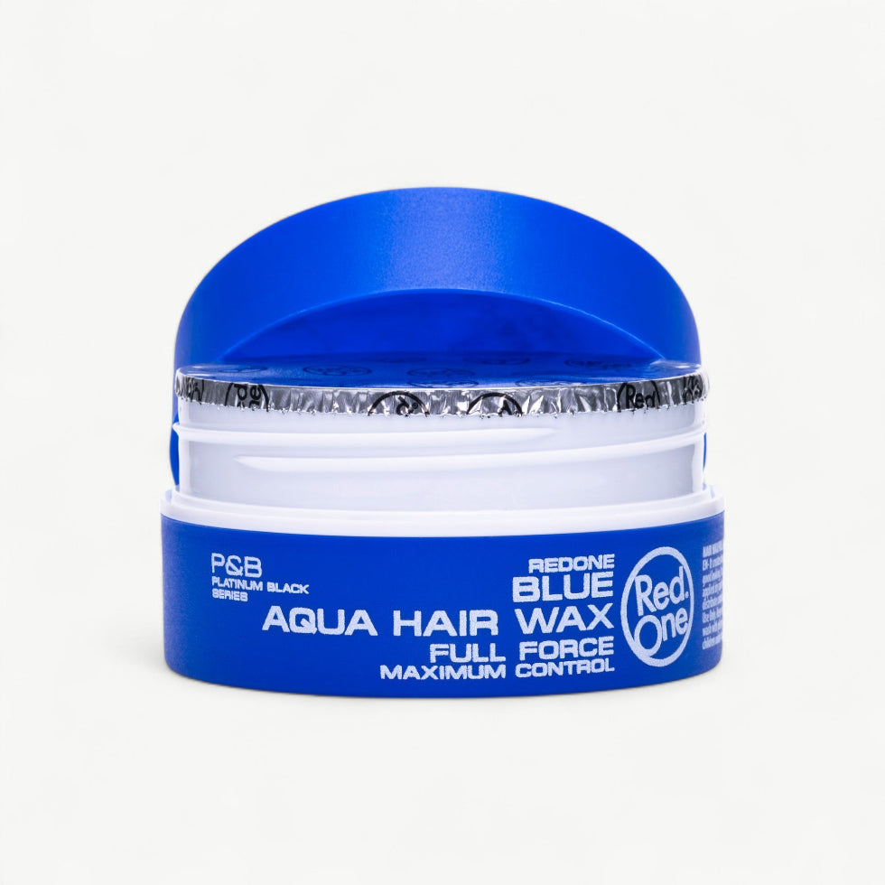 Red One blue aqua hair wax 150ml full force maximum control strong hold styling wax
