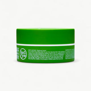 Red One Green Matte Hair Wax 150ml |Full Force Maximum Control