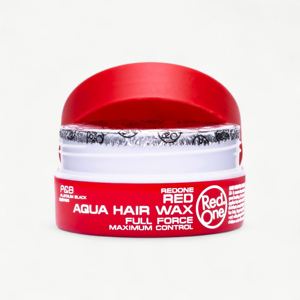 Red One red aqua hair wax 150ml full force maximum control strong hold styling wax
