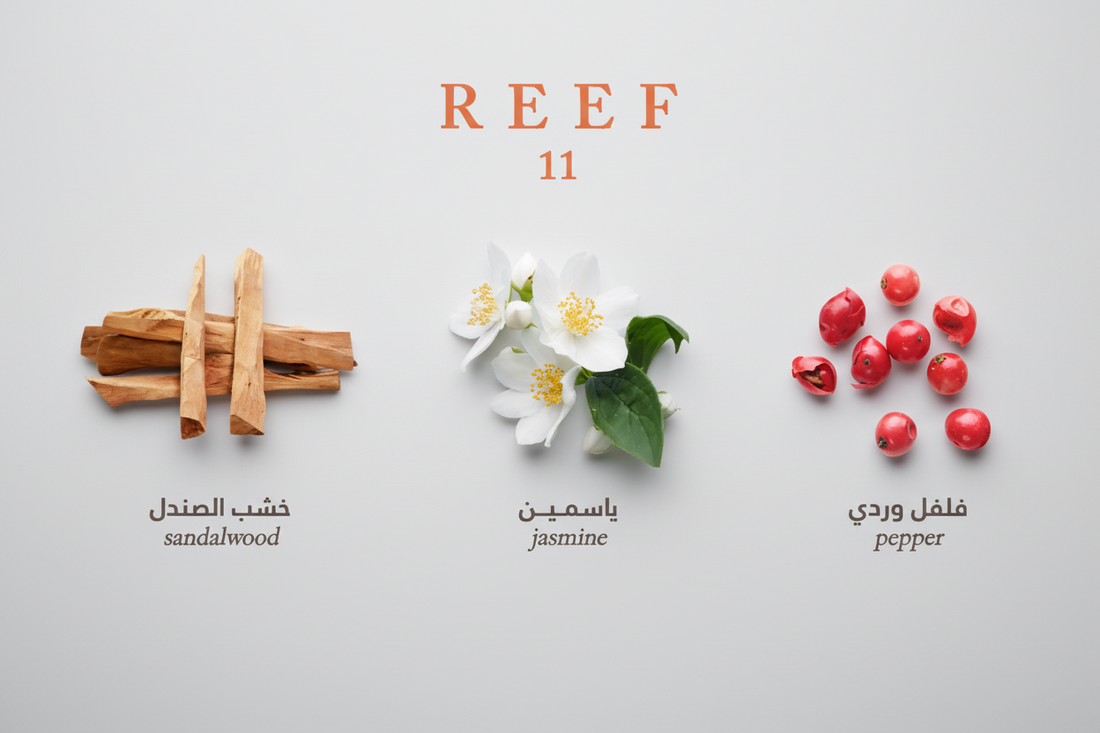 reef 11 classic perfume 100ml edp floral oriental unisex fragrance pink pepper jasmine musk long lasting luxury perfume