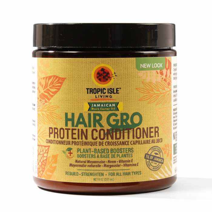 Tropic Isle Protein Conditioner 8oz | Strengthen, Repair & Hair Growth Support