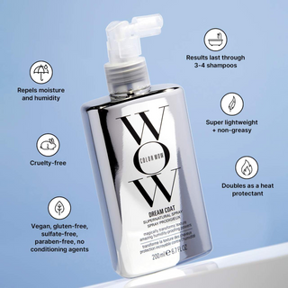 COLOR WOW Mini Dream Coat Supernatural Spray 50ml – Anti-Frizz, Humidity-Proof, Silky Glossy Hair