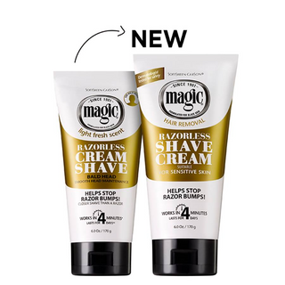 Magic Hair Removal Razorless Cream Shave For Sensitive Skin 170g | Smooth Maintenance