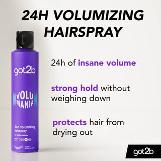 Got2b Volumania 24h Volumizing Hair Spray 300ml | Fearless Volume & Hold