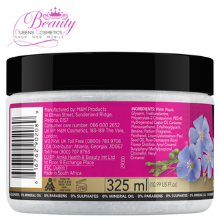 Sofnfree Flaxseed Oil & Rosewater Curl Elongating Gel 325ml | Defined, Juicy Curls