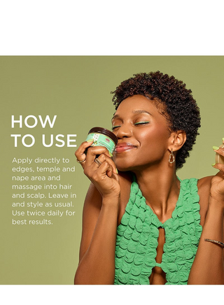 African Pride Peppermint, Rosemary & Sage Strengthening Balm 113g- Edge & Scalp Care