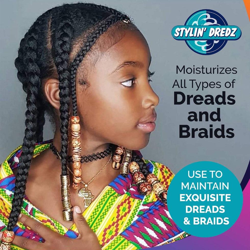 stylin dredz conditioning spray moisture splash dreadlock moisturizer hydrating loc care anti frizz spray