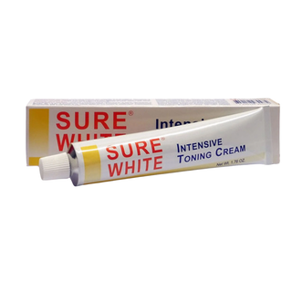 sure white intensive toning cream 50g brightening skin tone cream for smooth luminous and healthy looking daily skincare use
