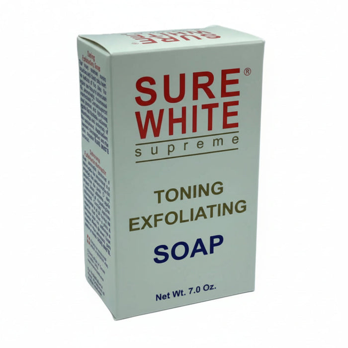 Sure White Supreme Exfoliating Soap 200g | Brightening & Skin Polish Soap