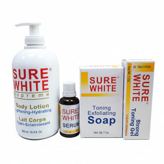 sure white supreme lightening serum 30ml brightening skin repair serum for smooth clear radiant and healthy looking skin care