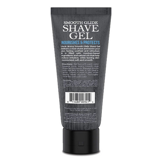 uncle jimmy smooth glide shave gel 8oz clear beard shaving gel precision smooth shave anti irritation